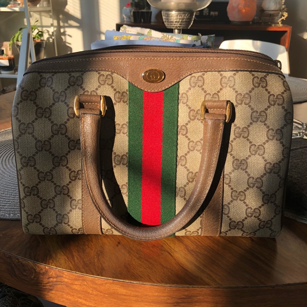 Vintage Gucci Boston Purse (pls see original post)